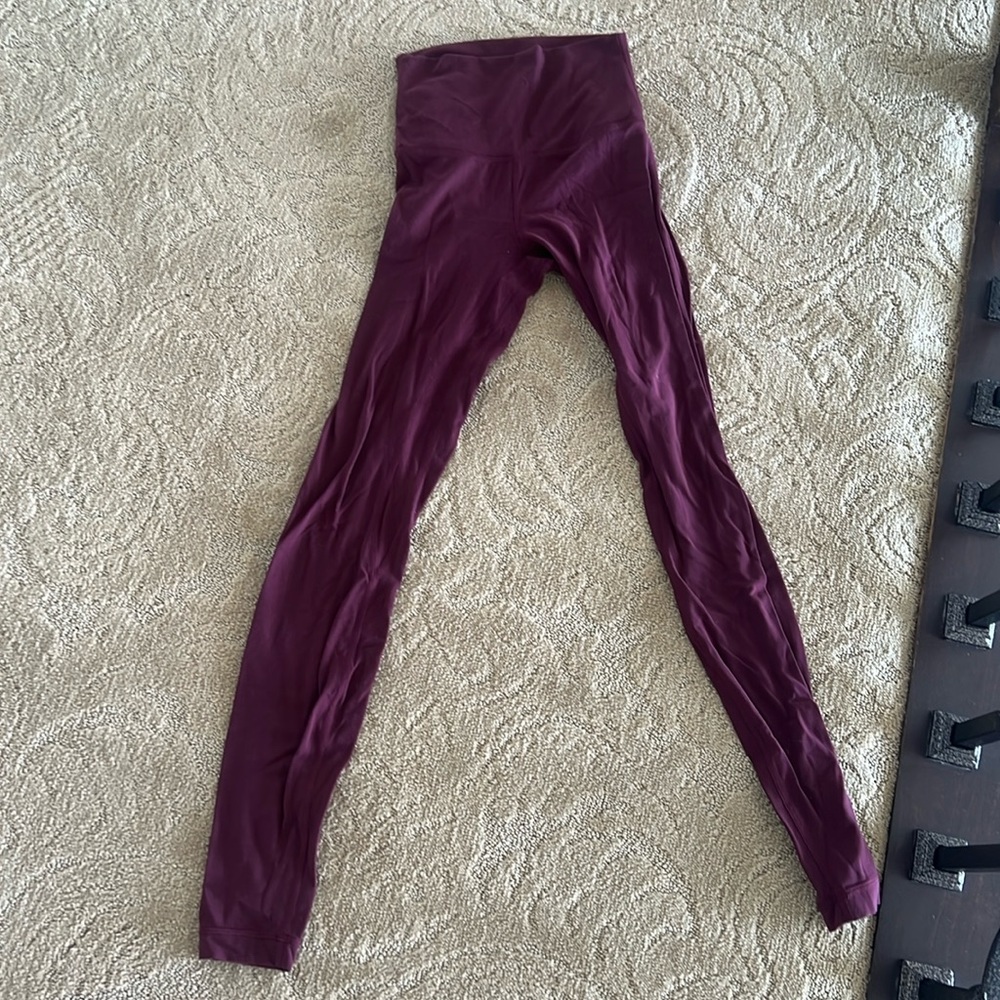 Lululemon leggings - Maroon
